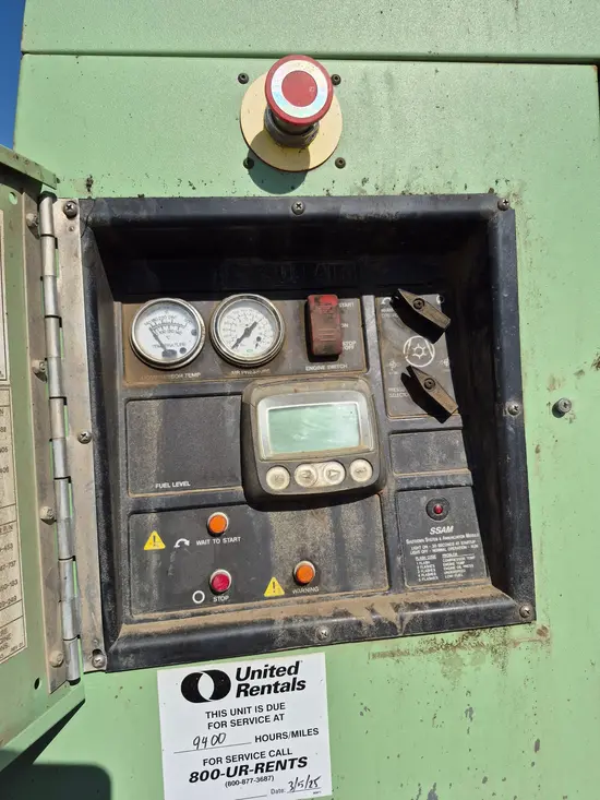 2017 Sullair 375HDPQ Air Compressor