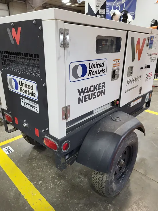 2021 Wacker Neuson G25 T4F Diesel Generator