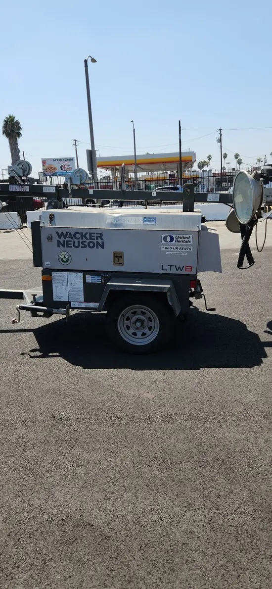 2017 Wacker Neuson LTW8K Portable Light Tower
