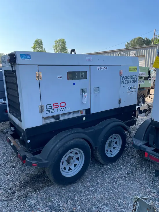 2017 Wacker Neuson G50 T4F Diesel Generator