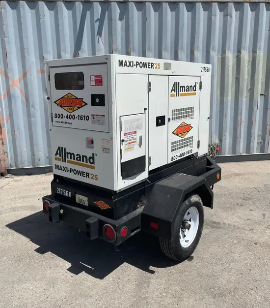 2018 Allmand MP25 Diesel Generator