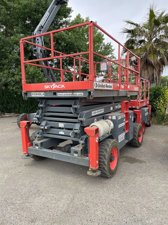 2017 Skyjack SJ8841RT Rough Terrain Scissor Lift