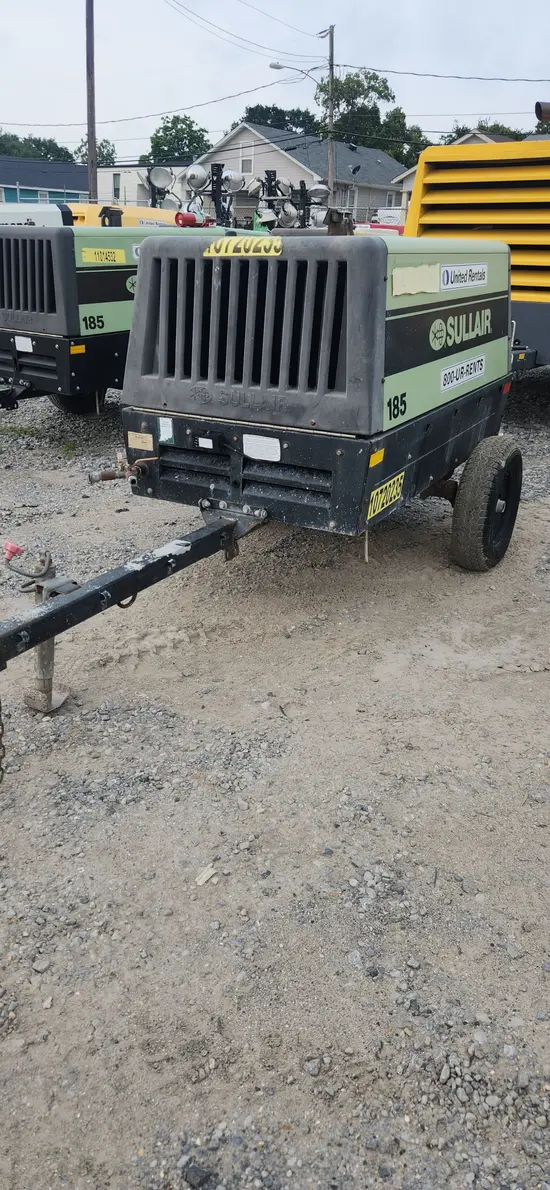 2018 Sullair 185DPQ-KU-T3 Air Compressor
