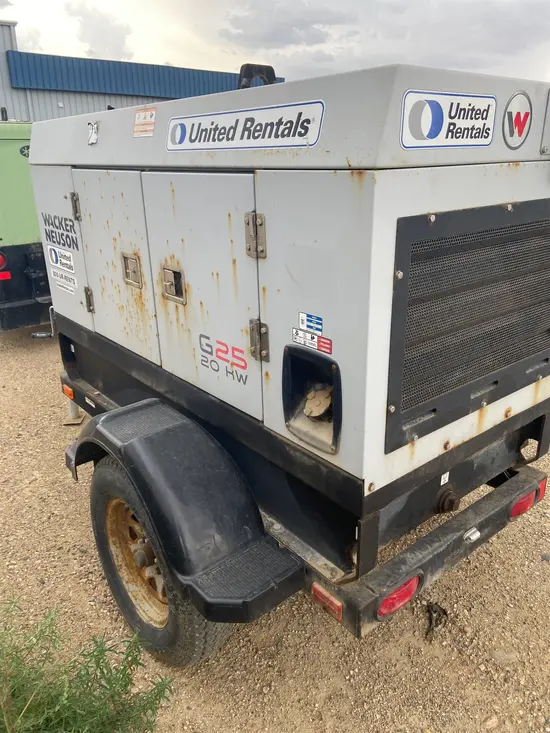 2019 Wacker Neuson G25 T4F Diesel Generator