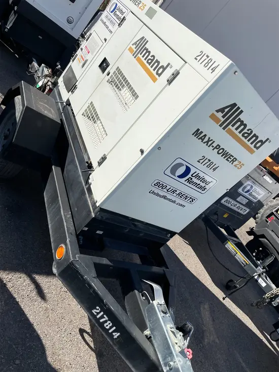 2018 Allmand MP25 Diesel Generator