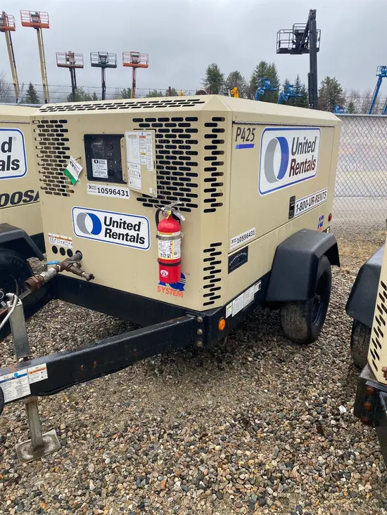 2017 Doosan P425WJD-IQ-T3 Air Compressor