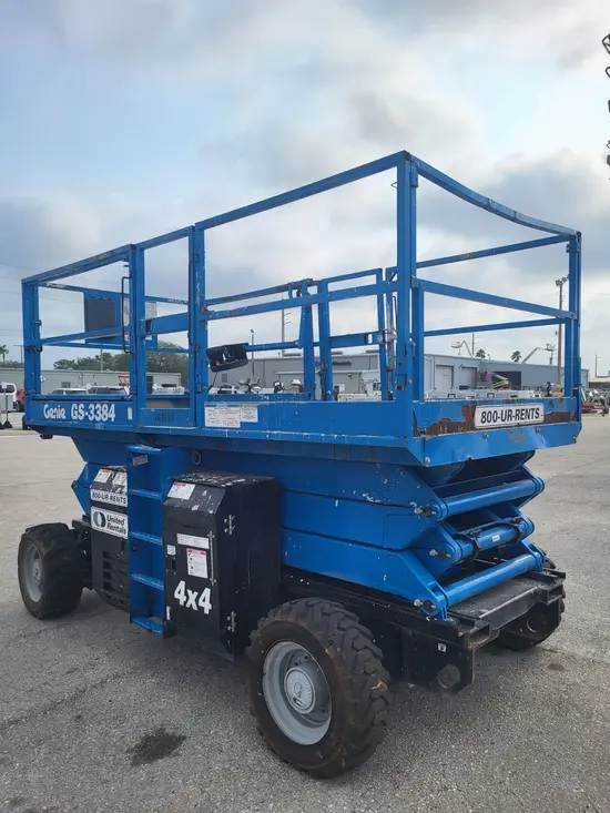 2016 Genie GS-3384 RT Rough Terrain Scissor Lift