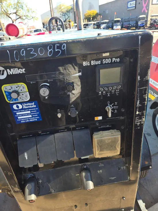 2019 Miller Welders BIG BLUE 500PRO Welder