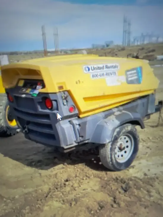 2018 Atlas Copco XAS185KD7 T4F Air Compressor