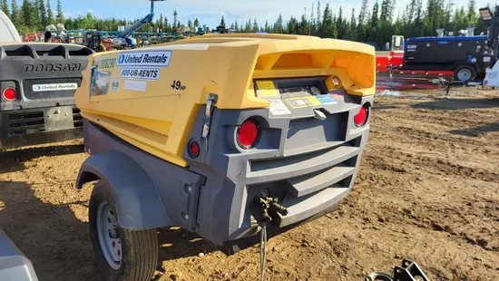 2018 Atlas Copco XAS185KD7 T4F Air Compressor