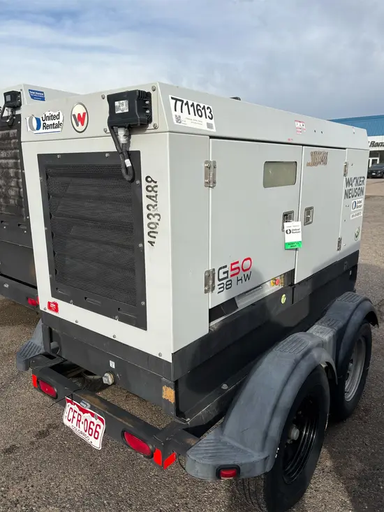 2019 Wacker Neuson G50 T4F Diesel Generator