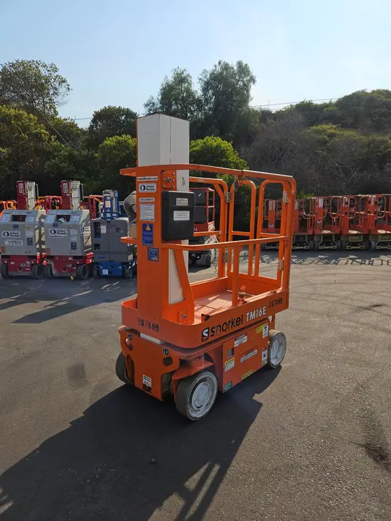 2021 Snorkel TM16E Self-Propelled One-Person Lift