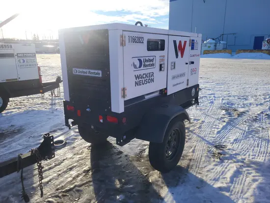 2023 Wacker Neuson G50 T4F 600V Diesel Generator