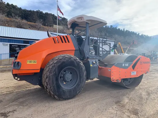 2019 Hamm H10I Single Drum Roller