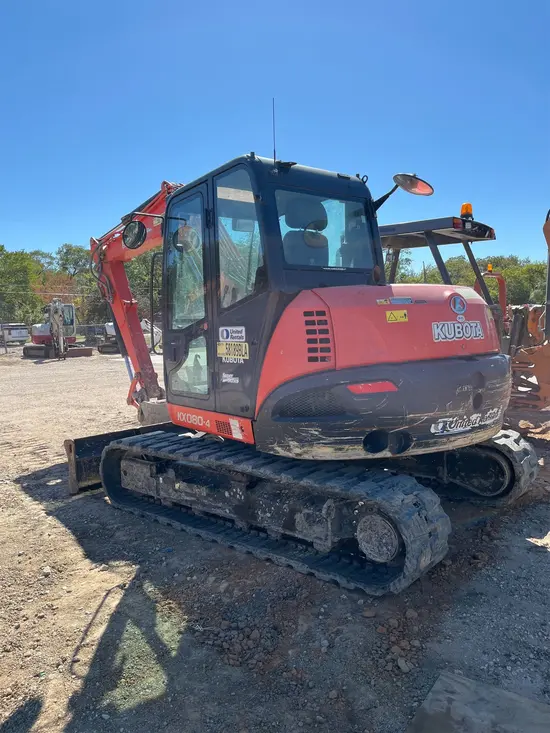 2018 Kubota KX080-4SR3 Mini Excavator