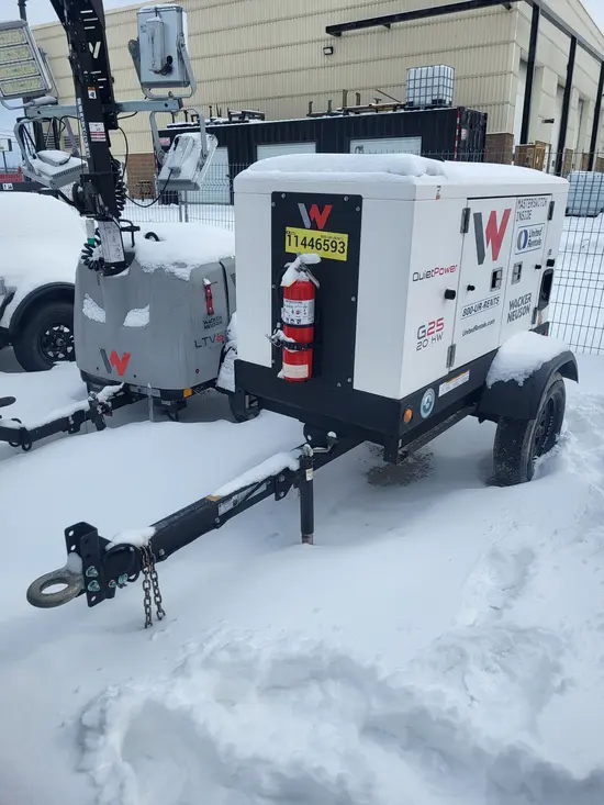 2022 Wacker Neuson G25 T4F Diesel Generator