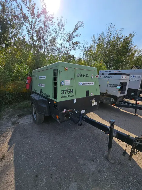 2017 Sullair 375DPQ-JD3 Air Compressor