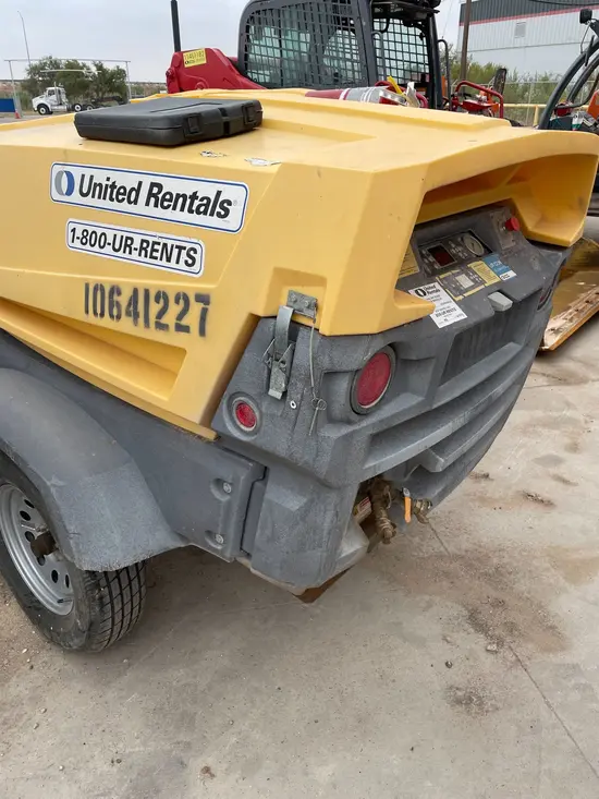 2017 Atlas Copco XAS185KD7 T4F Air Compressor