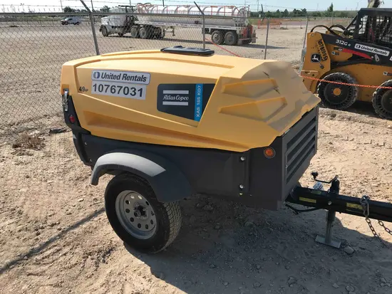2018 Atlas Copco XAS185KD7 T4F Air Compressor