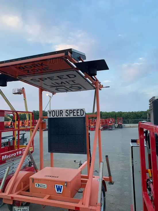 2017 Wanco WSD-TFNH Temporary Fence & Traffic Control