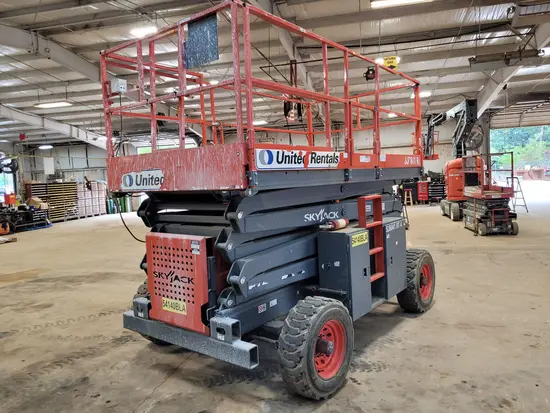 2017 Skyjack SJ8841RT Rough Terrain Scissor Lift