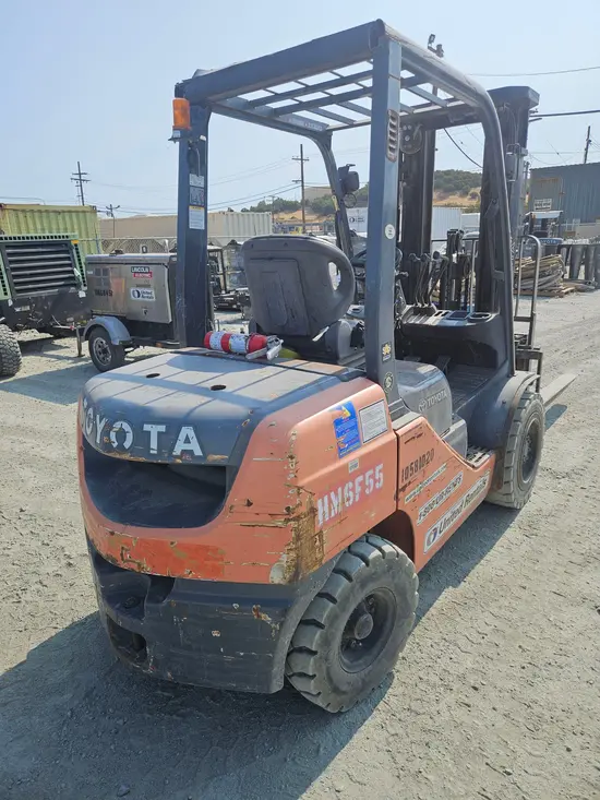2017 Toyota 8FDU30 Warehouse Forklift