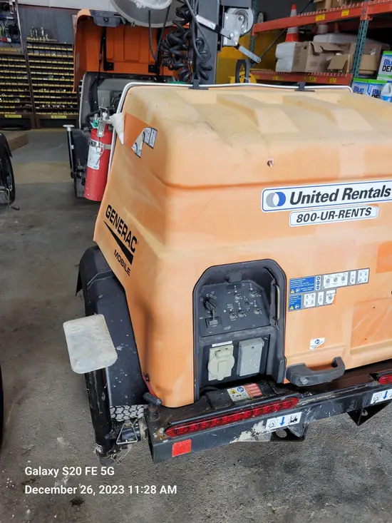 2021 Generac MLT6SM Portable Light Tower