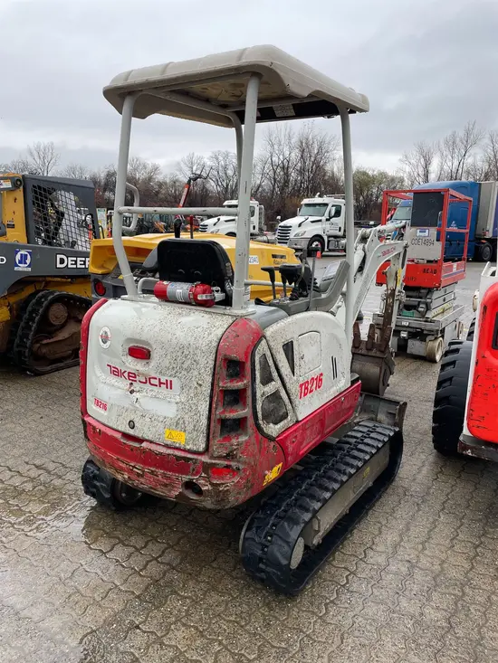 2019 Takeuchi TB216 Mini Excavator