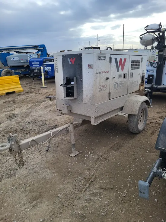 2023 Wacker Neuson G50 T4F 600V Diesel Generator