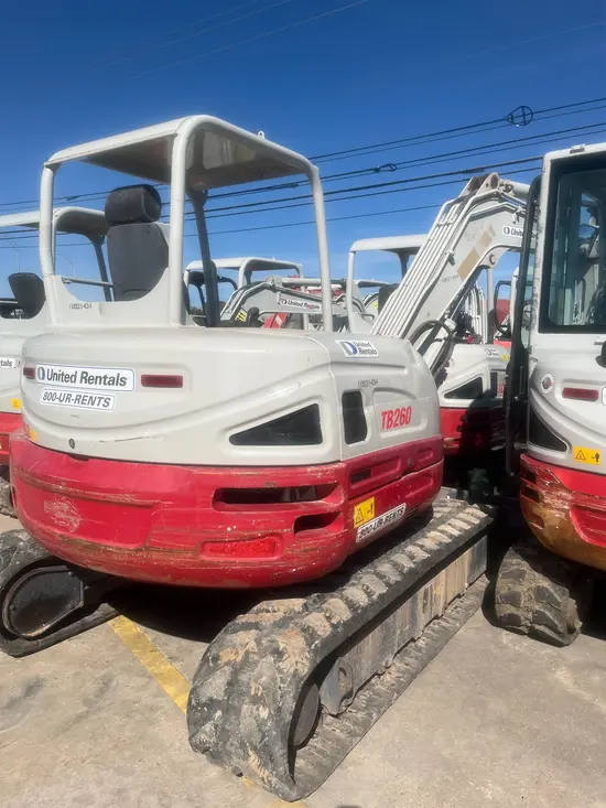 2019 Takeuchi TB260 Mini Excavator