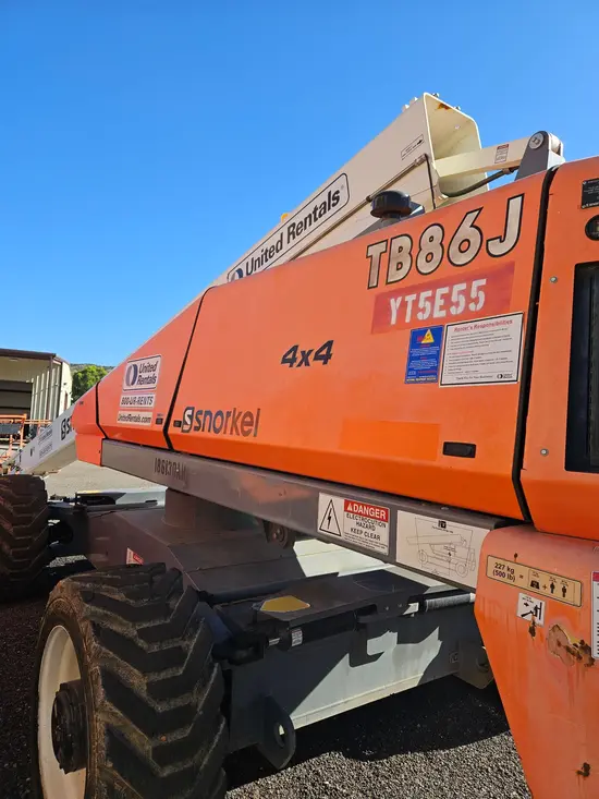 2017 Snorkel TB86J Boom Lift