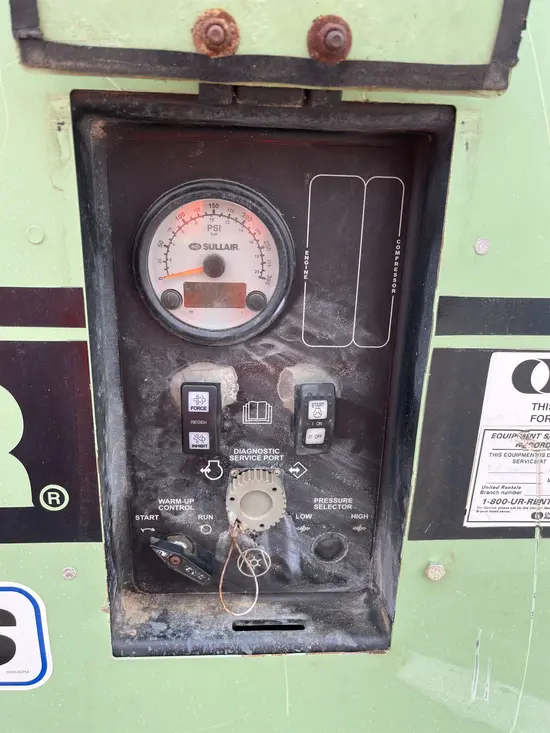2017 Sullair 185DPQ-KU-T3 Air Compressor