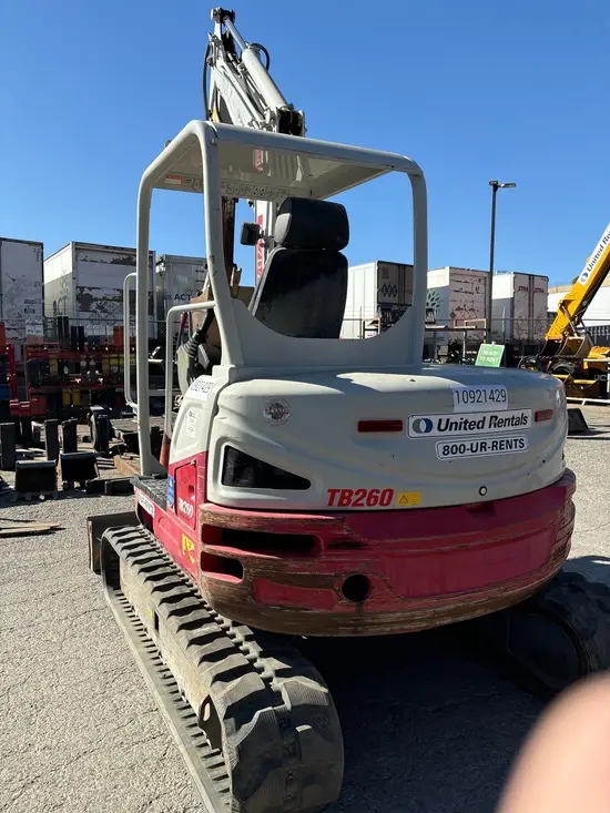 2019 Takeuchi TB260 Mini Excavator