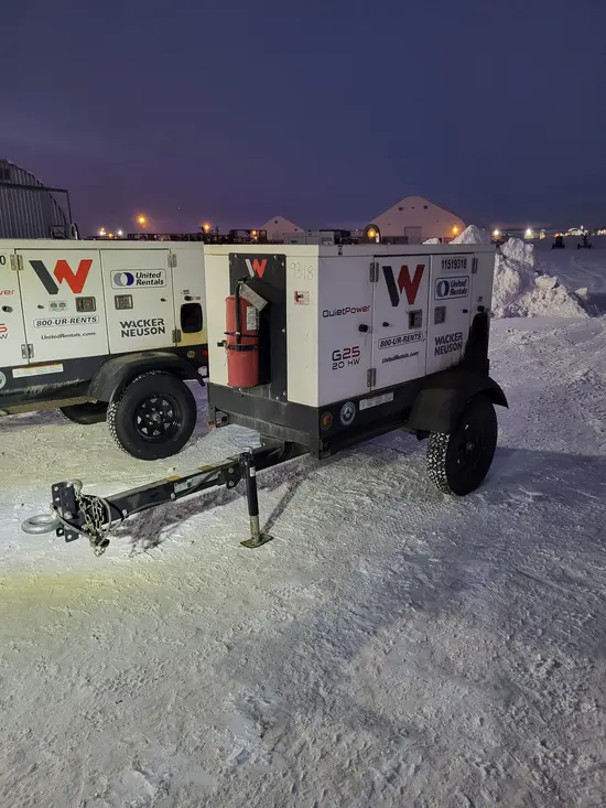 2022 Wacker Neuson G25 T4F Diesel Generator