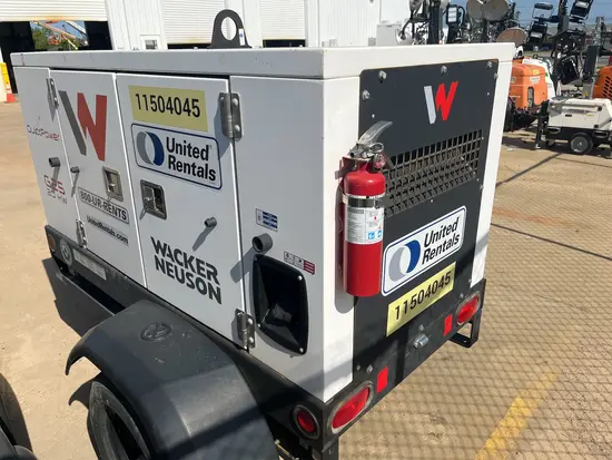 2022 Wacker Neuson G25 T4F Diesel Generator