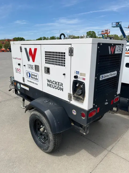 2022 Wacker Neuson G50 T4F Diesel Generator