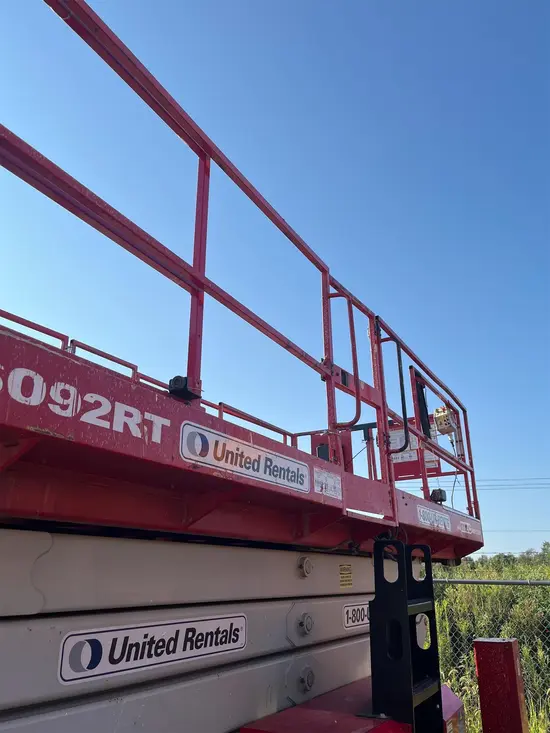 2017 MEC 6092RT Rough Terrain Scissor Lift