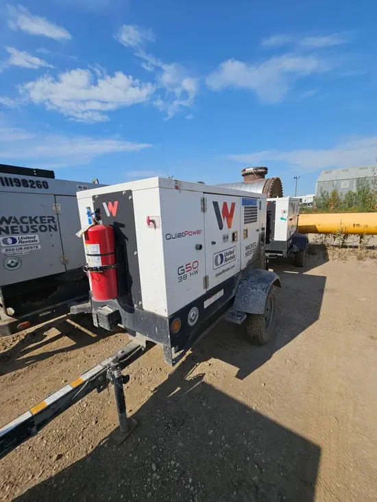 2023 Wacker Neuson G50 T4F Diesel Generator