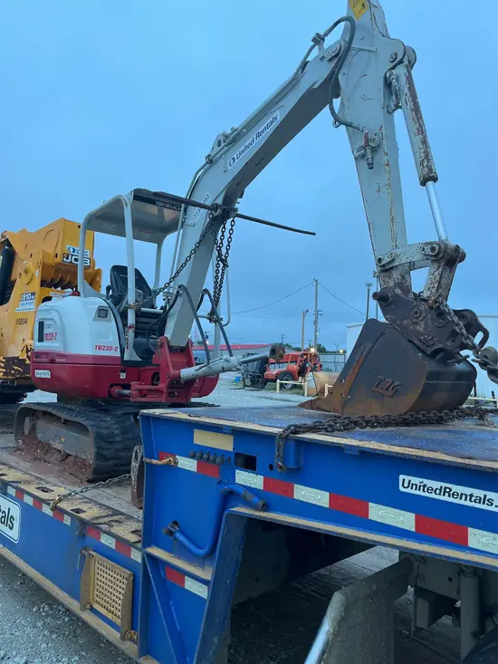 2022 Takeuchi TB235-2R Mini Excavator
