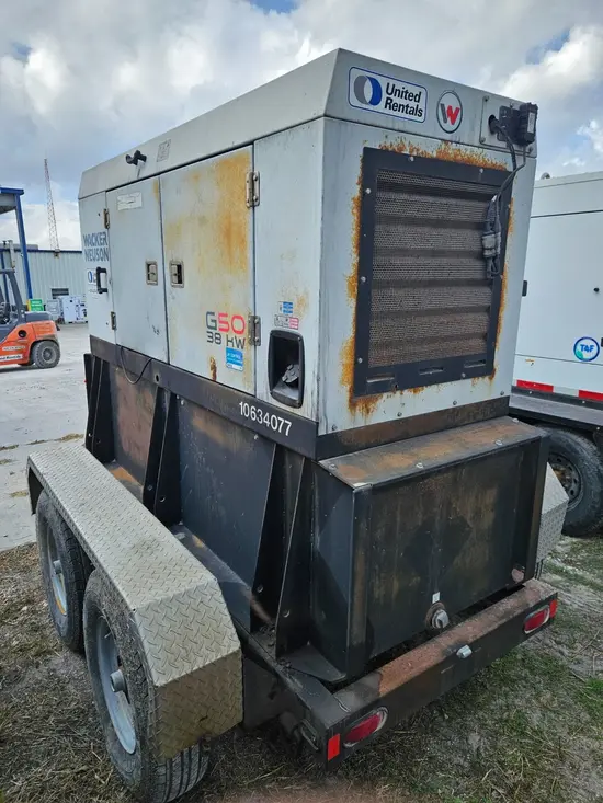 2017 Wacker Neuson G 50 Diesel Generator