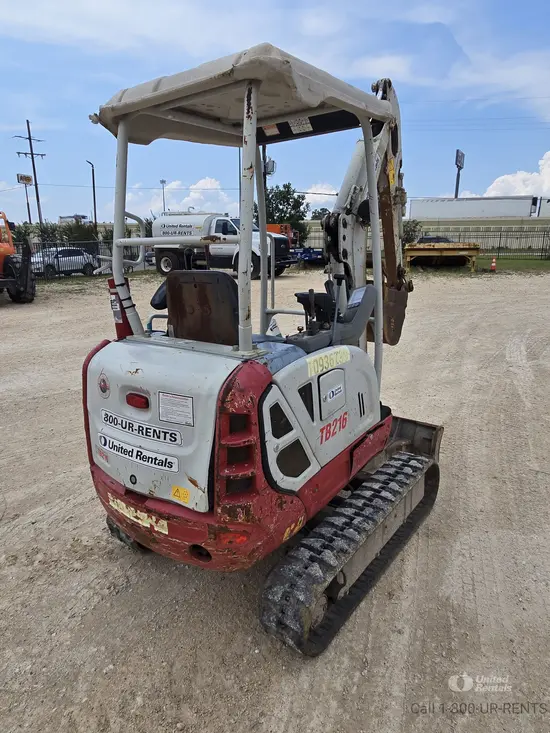 2019 Takeuchi TB216 Mini Excavator