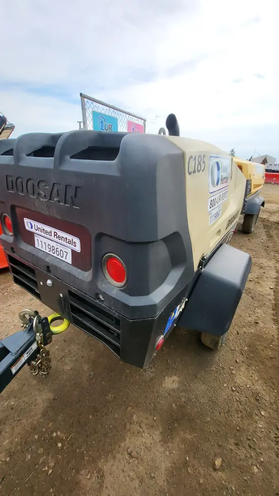 2021 Doosan C185WDO-T4F Air Compressor