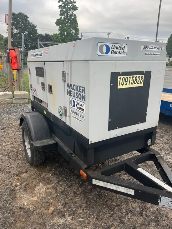 2019 Wacker Neuson G25 T4F Diesel Generator