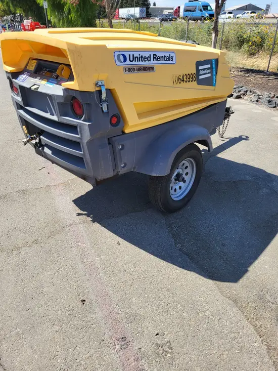 2017 Atlas Copco XAS185KD7 T4F Air Compressor