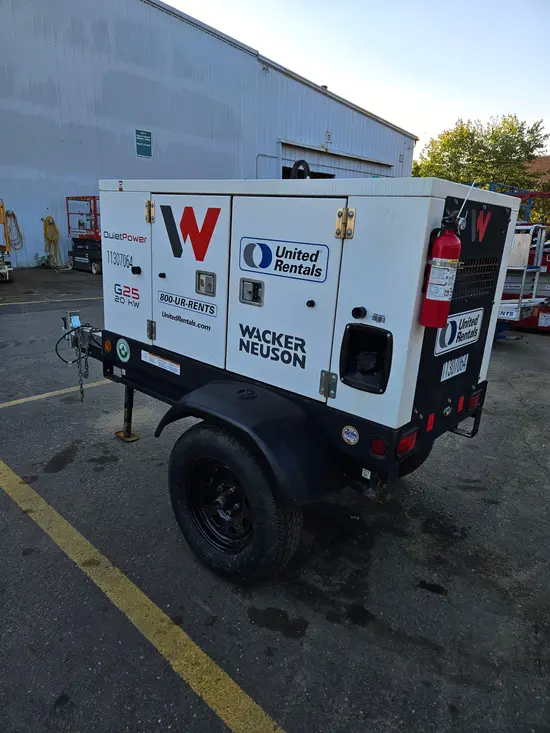2021 Wacker Neuson G25 T4F Diesel Generator