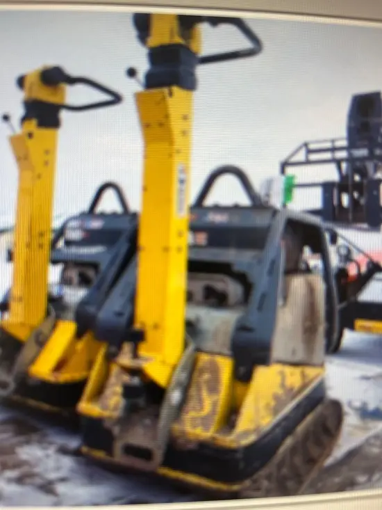 2021 Wacker Neuson DPU6555He Vibratory Plate Compactor