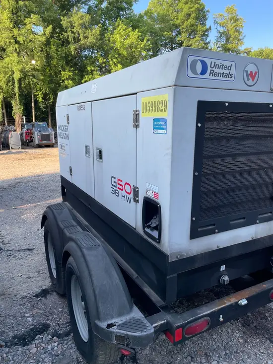 2017 Wacker Neuson G50 T4F Diesel Generator