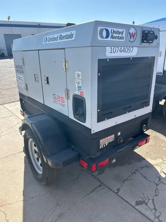 2018 Wacker Neuson G25 T4F Diesel Generator
