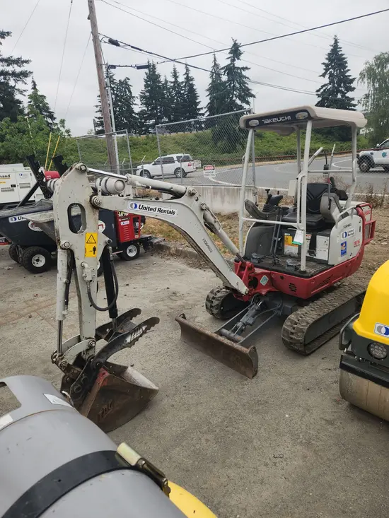 2019 Takeuchi TB216RH Mini Excavator