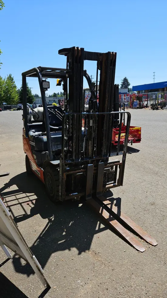 2019 Toyota 8FGU15 Warehouse Forklift